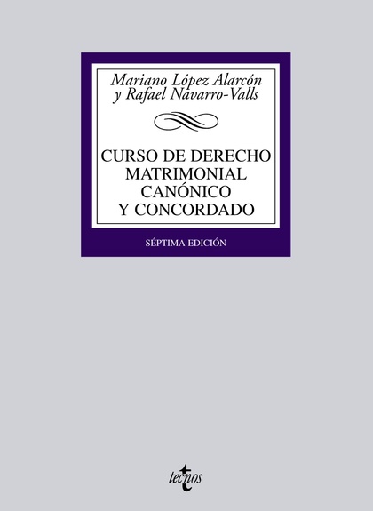 CURSO DE DERECHO MATRIMONIAL CANÓNICO Y CONCORDADO