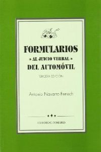 FORMULARIOS AL JUICIO VERBAL DEL AUTOMOVIL