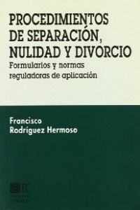 PROCEDIMIENTOS SEPARACION NULIDAD Y DIVORCIO