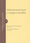 ADMINISTRACIÓN LOCAL Y ENERGÍAS RENOVABLES