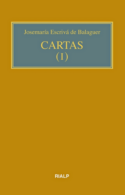 CARTAS I (BOLSILLO, RÚSTICA).