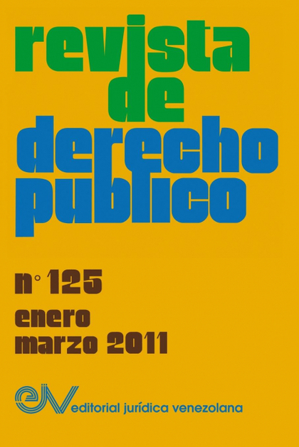 REVISTA DE DERECHO PÚBLICO (VENEZUELA), NO. 125, ENERO-MARZO 2011