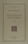 INSTITUCIÓ ORATÒRIA, VOL. III (LLIBRES III-IV)