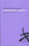 LECCIONES DE AUSENCIA + CD