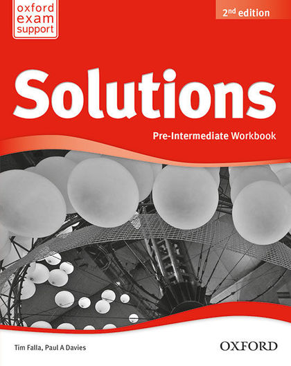 SOLUTIONS 2ND EDITION PRE-INTERMEDIATE. WORKBOOK AND AUDIO CD PACK