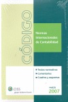 CÓDIGO NORMAS INTERNACIONALES DE CONTABILIDAD, 2007