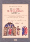 EL LEGADO MUSICAL GRIEGO EN ESPAÑA