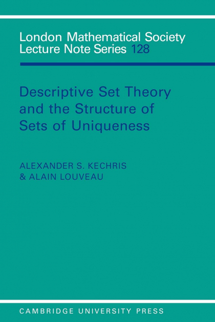 DESCRIPTIVE SET THEORY AND THE STRUCTURE OF SETS OF UNIQUENESS