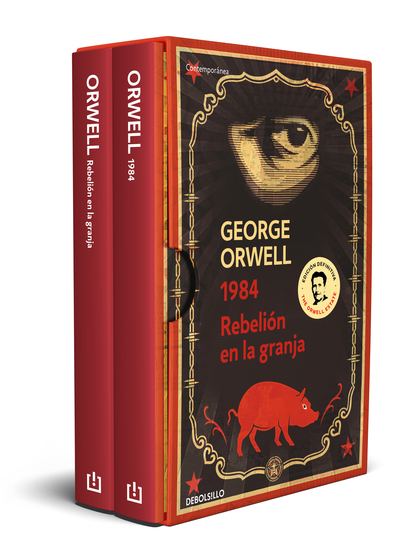 GEORGE ORWELL (PACK CON LAS EDICIONES DEFINITIVAS AVALADAS POR THE ORWELL ESTATE.