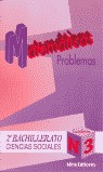 MATEMÁTICAS : PROBLEMAS : CIENCIAS SOCIALES, 2.º BACHILLERATO, N. 3