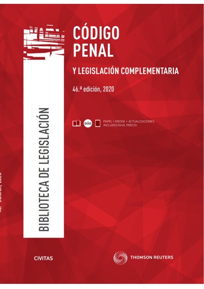 CÓDIGO PENAL Y LEGISLACIÓN COMPLEMENTARIA 2020.