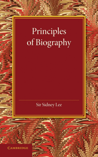 PRINCIPLES OF BIOGRAPHY