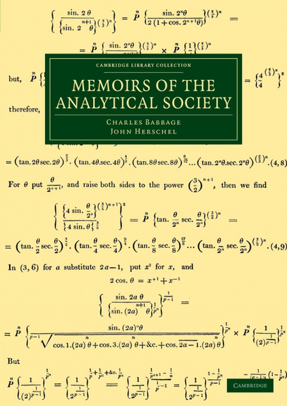 MEMOIRS OF THE ANALYTICAL SOCIETY