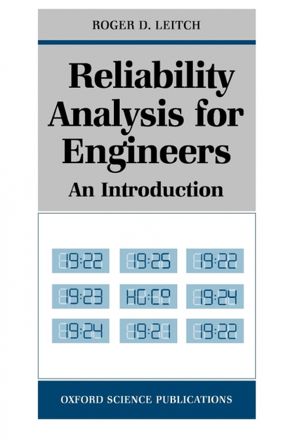 RELIABILITY ANALYSIS FOR ENGINEERS