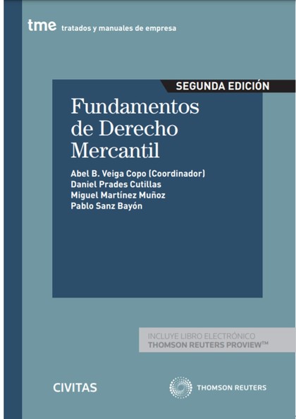 FUNDAMENTOS DE DERECHO MERCANTIL (PAPEL + E-BOOK)