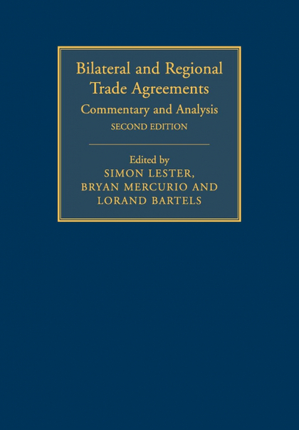 BILATERAL AND REGIONAL TRADE AGREEMENTS