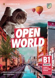 OPEN WORLD PRELIMINARY.  STUDENT?S BOOK WITHOUT ANSWERS WITH ONLINE PRACTICE