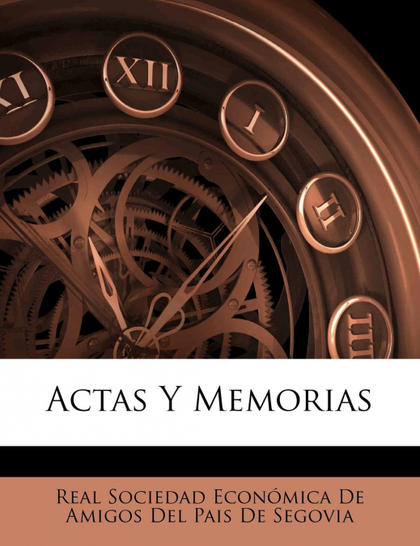 ACTAS Y MEMORIAS