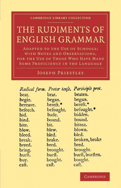 THE RUDIMENTS OF ENGLISH GRAMMAR