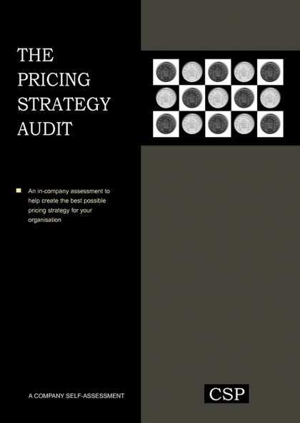 THE PRICING STRATEGY AUDIT