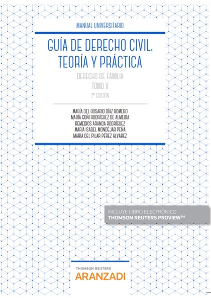 GUÍA DE DERECHO CIVIL. TEORÍA Y PRÁCTICA (TOMO V) (PAPEL + E-BOOK)