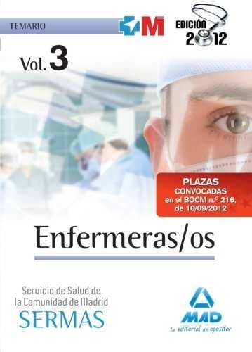 ENFERMERAS-OS, SERVICIO DE SALUD DE LA COMUNIDAD DE MADRID. TEMARIO