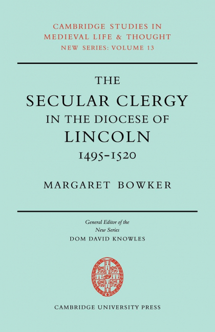 SECULAR CLERGY DIOCESE LINCOLN