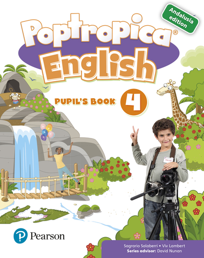 POPTROPICA ENGLISH 4 PUPIL´S BOOK ANDALUSIA + 1 CODE.