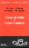 CARTAS DE PABLO Y CARTAS CATÓLICAS