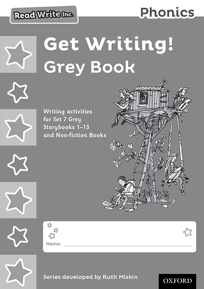 READ WRITE INC. PHONICS: GET WRITING!: GREY BOOK PACK OF 10