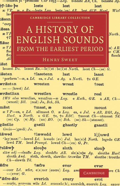 A HISTORY OF ENGLISH SOUNDS FROM THE EARLIEST PERIOD