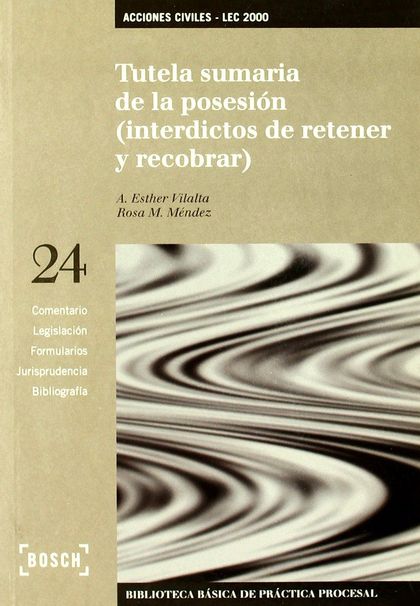 TUTELA SUMARIA DE LA POSESIÓN (INTERDICTOS DE RETENER Y RECOBRAR) - LEC 2000