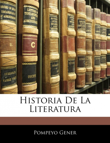 HISTORIA DE LA LITERATURA