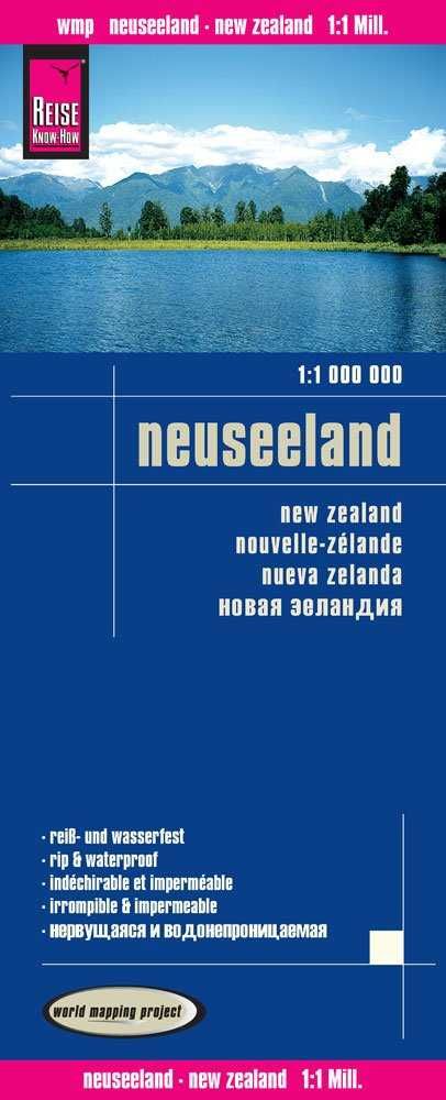 NUEVA ZELANDA 1:1.000.000 IMPERMEABLE