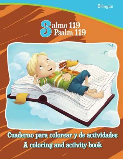 SALMO 119, PSALM 119 - BILINGUAL COLORING AND ACTIVITY BOOK