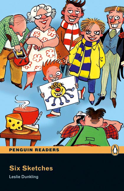 PENGUIN READERS 1: SIX SKETCHES BOOK & CD PACK