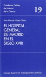 EL HOSPITAL GENERAL DE MADRID EN EL SIGLO XVIII : ACTIVIDAD MÉDICO-QUIRÚRGICA