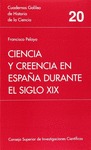 CIENCIA Y CREENCIA EN ESPAÑA DURANTE EL SIGLO XIX : LA PALEONTOLOGÍA EN EL DEBATE SOBRE EL DARW