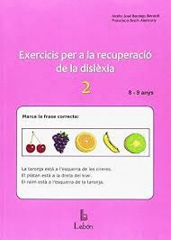 EXERCICIOS PER A LA RECUPERACIÓ DE LA DISLÈXIA-2