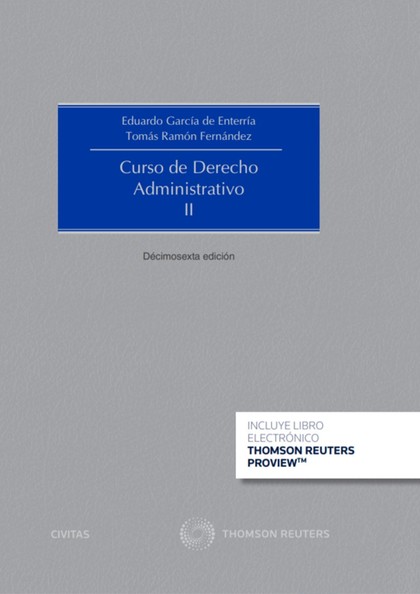 CURSO DE DERECHO ADMINISTRATIVO II (PAPEL + E-BOOK)
