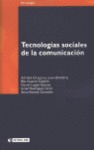 TECNOLOGÍAS SOCIALES DE LA COMUNICACIÓN