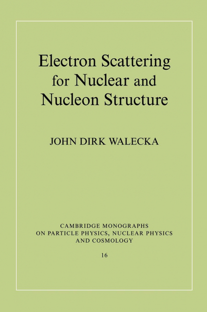 ELECTRON SCATTERING FOR NUCLEAR AND NUCLEON STRUCTURE