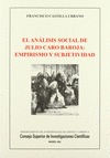 EL ANÁLISIS SOCIAL DE JULIO CARO BAROJA : EMPIRISMO Y SUBJETIVIDAD