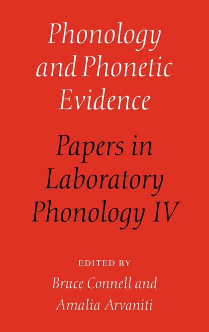 PHONOLOGY AND PHONETIC EVIDENCE
