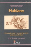 HABLARES  (VII), ÍNDICE GENERAL