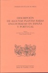 DESCRIPCIÓN DE ALGUNAS PLANTAS RARAS ENCONTRADAS EN ESPAÑA Y PORTUGAL