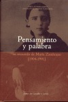 PENSAMIENTO Y PALABRA EN RECUERDO DE MARÍA ZAMBRANO (1904-1991)