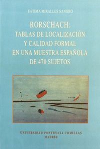 TABLAS LOCALIZACION Y CALIDAD EN MUESTRA ESPAÑOLA DE 470 SUJETOS