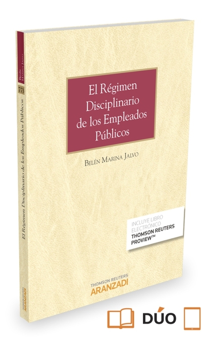 EL RÉGIMEN DISCIPLINARIO DE LOS EMPLEADOS PÚBLICOS (PAPEL + E-BOOK)
