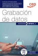 GRABACION DE DATOS OPERACIONES DE GRABACION Y TRATAMIENTO DE DATOS Y D